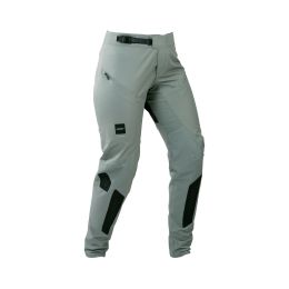 Pantaloni donna MTB LEATT Gravity 3.0 verde menta slim elasticizzati DWR