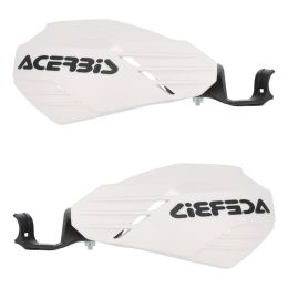 Paramani aperti ACERBIS bianchi/neri K-Linear KH per KAWASAKI