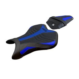 Sitzbezug Lida Ultragrip BE mit logo für YAMAHA r9