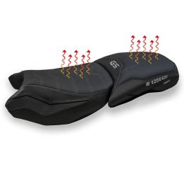 Sitzbezug Heating comfort BL mit logo für BMW r 1250 gs adventure