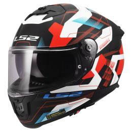 Casco integrale LS2 FF808 STREAM II MIKA bianco blu rosso
