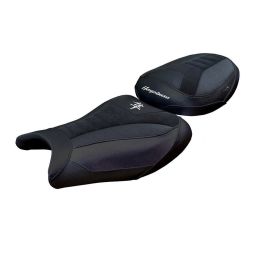 Seat cover with logo Denia Velvet Ultragrip Comfort BL for SUZUKI gsx r 1300 hayabusa