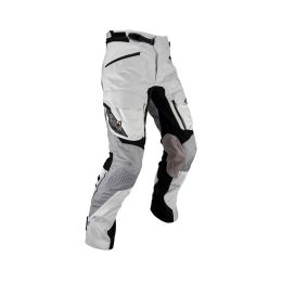 Pantaloni moto LEATT ADV MultiTour 7.5 Steel grigio nero doppio strato