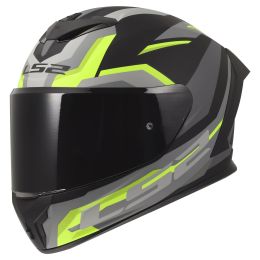 Integralhelm LS2 FF820 RAPID III HYPER schwarz gelb fluo