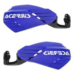 ACERBIS Garde-mains Linéaires Bleu/Blanc