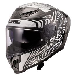 Casques Integraux LS2 FF807 DRAGON Enthum Argent Poli
