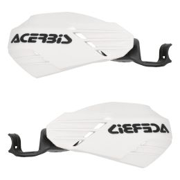 Paramani aperti ACERBIS bianchi/neri K-Linear KH per Kawasaki