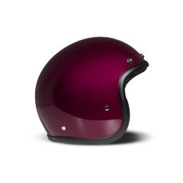 Jet Helm Cafe Racer DMD RETRO Lila Glanz