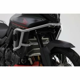 Paramotore tubolare Grigio chiaro ISOTTA alluminio per HONDA transalp xl