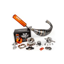Kit gruppo termico con albero motore e marmitta stage6 r/t 95 derbi