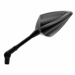 Specchietto manubrio FAR reversibile nero con kit montaggio per Bmw
