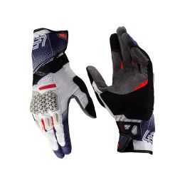 Gants moto LEATT ADV HydraDri 5.5 Royal gris bleu imperméables