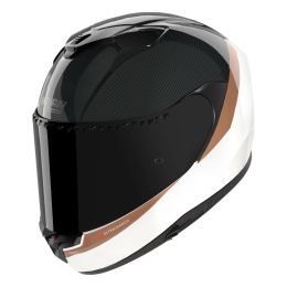 Casque intégral Nolan X-904 UC PEINTURE SPÉCIALE 343 Blanc Ocre Carbone