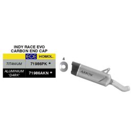 Échappement ARROW Indy Race EVO en titane à emboîtement approuvé pour Kawasaki Z 900