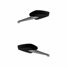 FAR 7957/7958 Fairing Mirror Pair Gray/Black