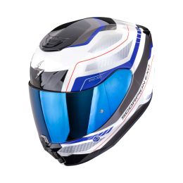 Scorpion EXO-391 Leo Integralhelm weiß blau