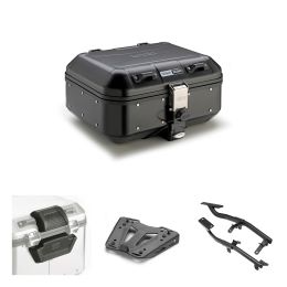 Kit bauletto GIVI TREKKER DOLOMITI nero 30L per KTM