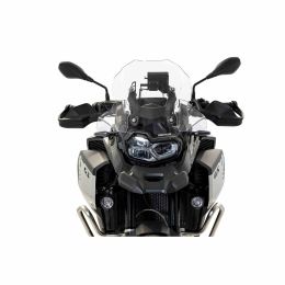 ISOTTA Windschutzscheibe Transparent 460x390mm Halterungen enthalten für BMW F 900 GS Adv