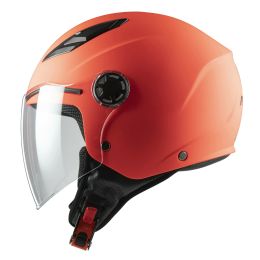 Casco Moto Bambino MPH PLAY Solid Arancio Fluo