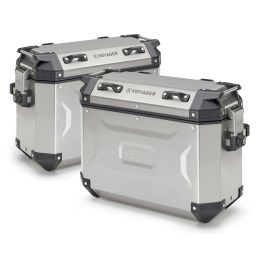 Paire de valises latérales KAPPA K’VOYAGER aluminium 37L