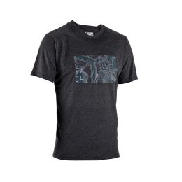 Maglia MTB LEATT All-Mountain 2.0 grigio traspirante in TENCEL™ con maniche a T