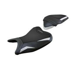 Sitzbezug Abrantes spezifisch 5WH mit logo für KAWASAKI z 250