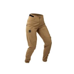 Pantaloni donna tecnici MTB LEATT Trail 2.0 marrone slim elasticizzati UPF 50+