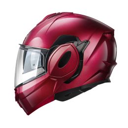 KAPPA KV55 Basic Reversible modular helmet glossy burgundy