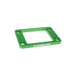 Entretoise de soupape à lamelles Stage6 5mm AM6/DERBI Verte
