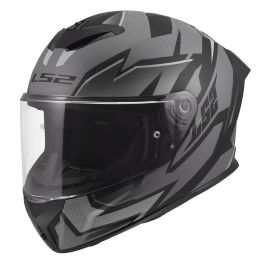 Integralhelm LS2 FF820 RAPID III XTREM schwarz grau