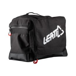 Borsa per casco LEATT nero bianco con tasca porta maschera