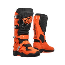 ACERBIS Motorradstiefel genehmigt Whoops orange/schwarz 4 Schnallenverschluss