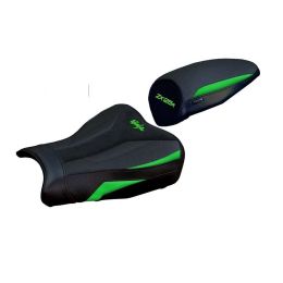 Seat cover Hermes Velvet Ultragrip GN with logo for KAWASAKI ninja zx 25 r