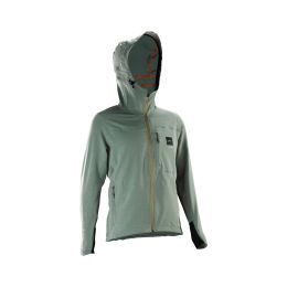 Giacca donna MTB LEATT termica Thermaflow 5.0 verde menta antivento GRAPHENE