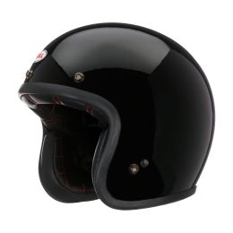 Casco jet cafe racer BELL Custom 500 nero lucido