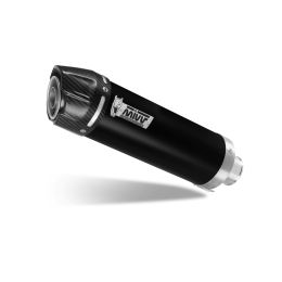Échappement MIVV GP Full Black avec embout en carbone pour VOGE Brivido 125 R