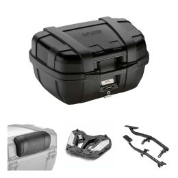 Kit bauletto GIVI TREKKER LITE nero 52L per MOTO MORINI X-CAPE