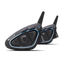 Paar Universal Bluetooth Helm Intercom MIDLAND BTX2 Pro S LANGE REICHWEITE