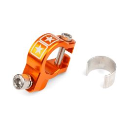 STAGE6 CNC Aluminum Exhaust Clamp Orange