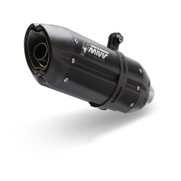 MIVV Black Slip-on Dual Exhaust homologiert für SUZUKI GSX-R 1000