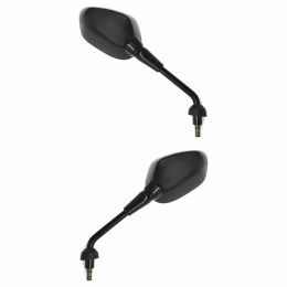 FAR 8082/8083 Black Handlebar Mirror Pair for Piaggio Vespa New GTS