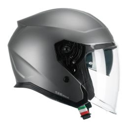 Jet Helm CGM 136A RNA Mono Poliertes Satin-Anthrazit