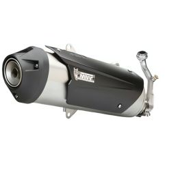 MIVV Urban Komplettauspuff aus Edelstahl für PIAGGIO mp3 125