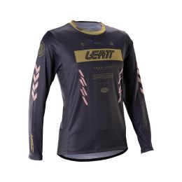 Maglia tecnica donna MTB LEATT Gravity 4.0 maniche lunghe Enduro nero race
