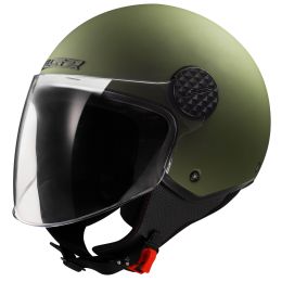 Casco Jet LS2 OF558 SPHERE LUX II Solid Verde Militare Opaco
