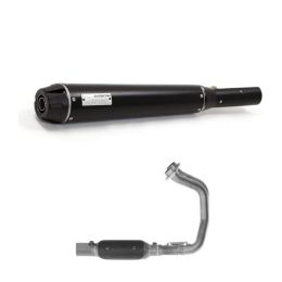 ARROW Rebel Racing Carbon Slip-On Auspuff für Kawasaki Vulcan S 650