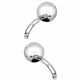 Coppia specchietti manubrio FAR 8052/8052 cromo per Yamaha