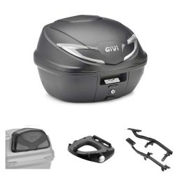 Kit bauletto GIVI B360 TECH nero fumè 39L per KTM