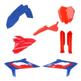 Kit carene 8 pezzi ACERBIS modello 2024 rosso/blu per BETA RX