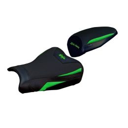 Sitzbezug Muzy Comfort GN mit logo für KAWASAKI ninja zx 4 rr